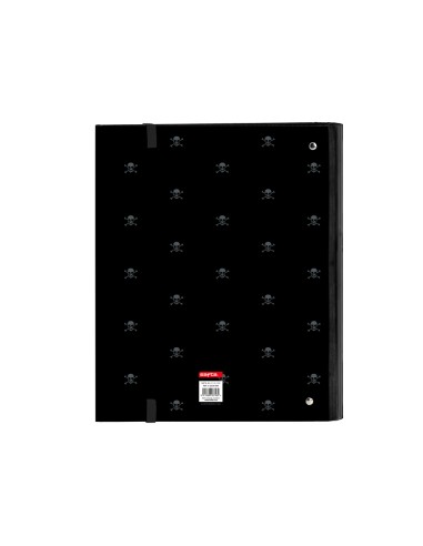 Carpeta con recambio safta din a4 tapa forrada 100 h 60 gr cuadro 5 mm con goma y 5 separadores safta california