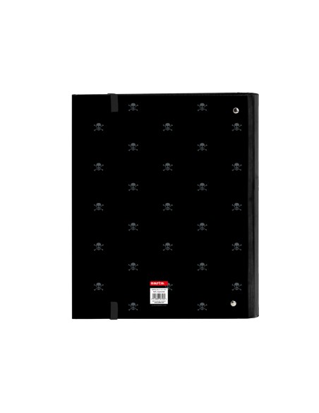 Carpeta con recambio safta din a4 tapa forrada 100 h 60 gr cuadro 5 mm con goma y 5 separadores safta california