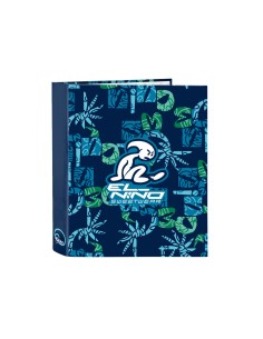 Carpeta safta carton folio 4 anillas lomo ancho el nino glassy 60x270x300 mm