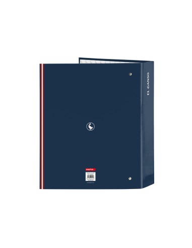 Carpeta safta carton folio 4 anillas lomo ancho el ganso classic 60x270x300 mm