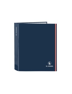 Carpeta safta carton folio 4 anillas lomo ancho el ganso classic 60x270x300 mm