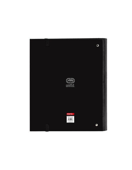 Carpeta con recambio safta din a4 tapa forrada 100 h 60 gr cuadro 5 mm con goma y 5 separadores ecko unltd rhino