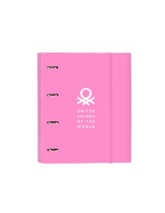 Carpeta con recambio safta din a4 tapa forrada 100 h 60 gr cuadro 5 mm con goma y 5 separadores benetton spring