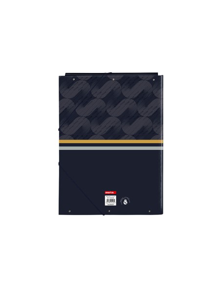 Carpeta gomas solapas safta folio real madrid 2 equipacion 23 24