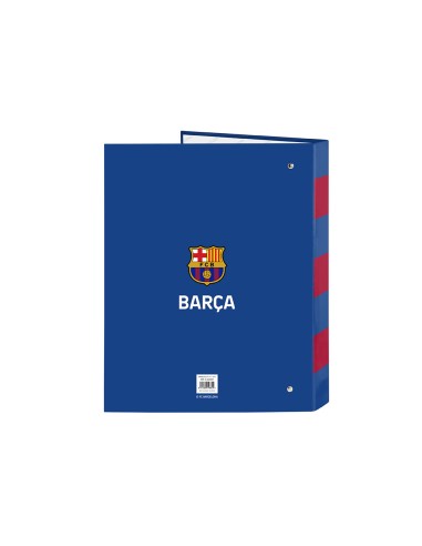 Carpeta 4 anillas mixtas safta folio fc barcelona 2 equipacion 23 24