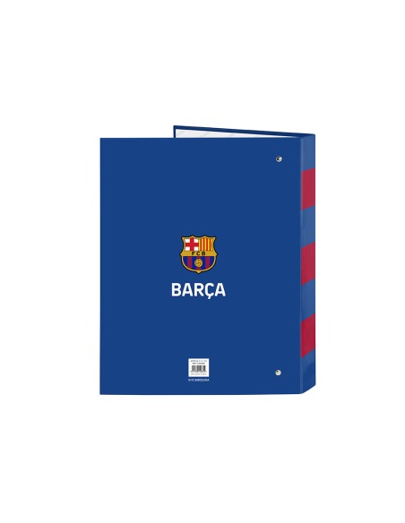 Carpeta 4 anillas mixtas safta folio fc barcelona 2 equipacion 23 24