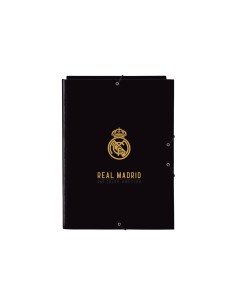 Carpeta safta gomas folio tres solapas real madrid 3 equipacion 23 24 25x260x335 mm