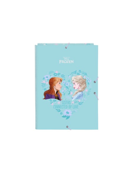 Carpeta safta gomas folio tres solapas frozen ii hello spring 25x260x335 mm