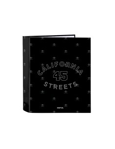 Carpeta safta carton folio 4 anillas lomo ancho safta california 60x270x300 mm