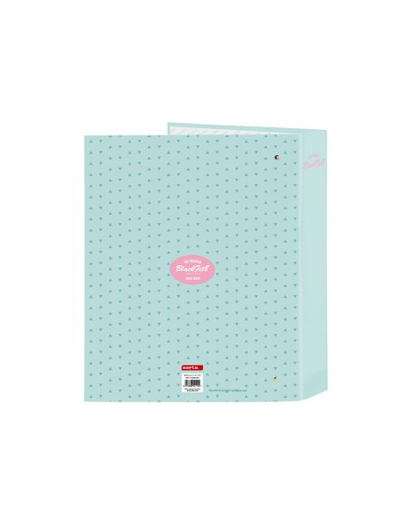 Carpeta safta carton folio 4 anillas lomo ancho blackfit8 enjoy 60x270x300 mm