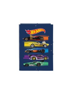 Carpeta safta gomas carton folio solapas hot wheels speed club