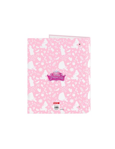 Carpeta safta carton folio 4 anillas mixtas princesas disney magical