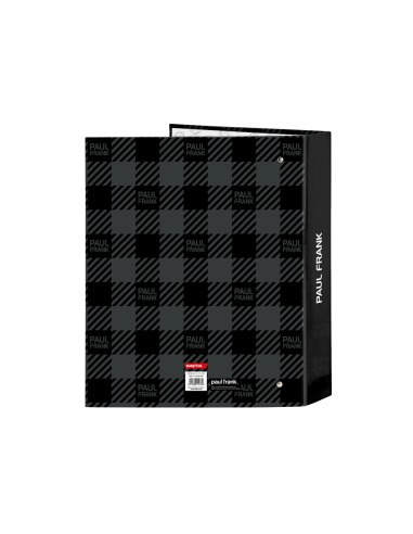 Carpeta safta carton folio 4 anillas lomo ancho paul frank campers