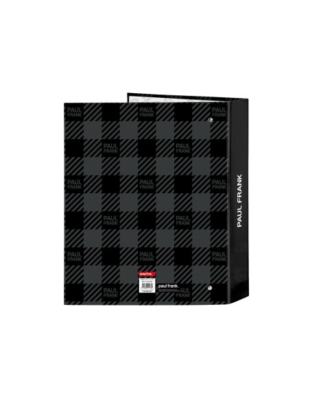 Carpeta safta carton folio 4 anillas lomo ancho paul frank campers