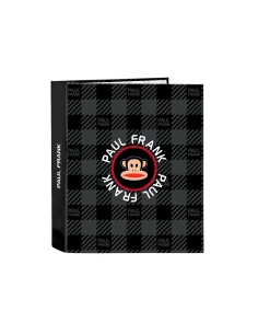 Carpeta safta carton folio 4 anillas lomo ancho paul frank campers