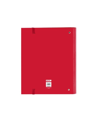 Carpeta 4 anillas 35 mm safta din a4 gomas y 5 separadores tapa forrada recambio 100 h 60 gr cuadro 5 mm stationery