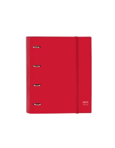 Carpeta 4 anillas 35 mm safta din a4 gomas y 5 separadores tapa forrada recambio 100 h 60 gr cuadro 5 mm stationery