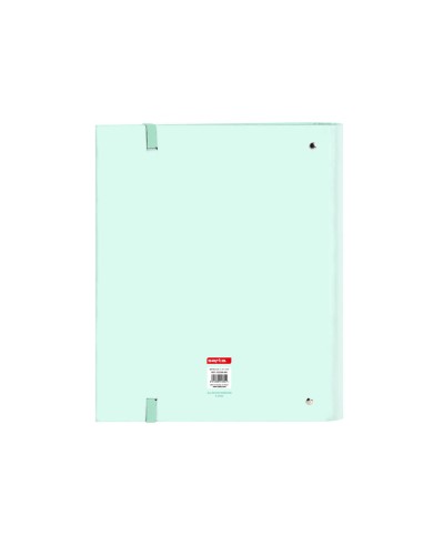 Carpeta 4 anillas 35 mm safta din a4 gomas y 5 separadores tapa forrada recambio 100 h 60 gr cuadro 5 mm stationery