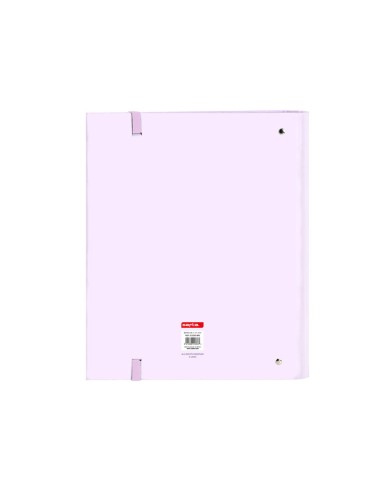 Carpeta 4 anillas 35 mm safta din a4 gomas y 5 separadores tapa forrada recambio 100 h 60 gr cuadro 5 mm stationery