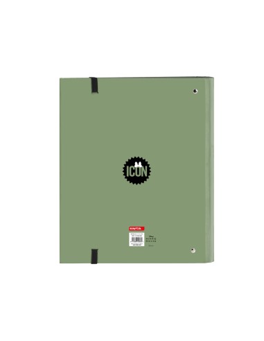 Carpeta 4 anillas 35 mm safta din a4 gomas y 5 separadores tapa forrada recambio 100 h 60 gr cuadro 5 mm minnie