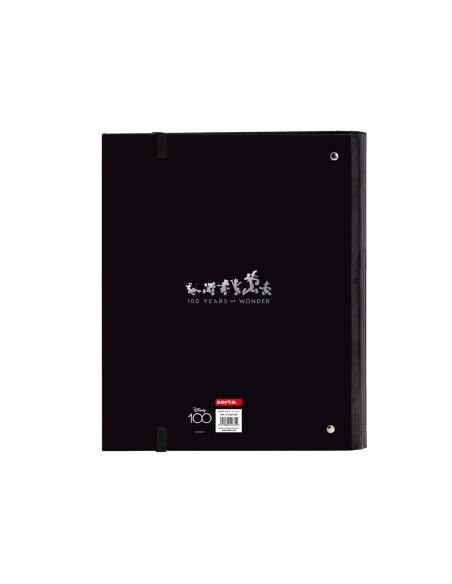 Carpeta 4 anillas 35 mm safta din a4 gomas y 5 separadores tapa forrada recambio 100 h 60 gr cuadro 5 mm mickey