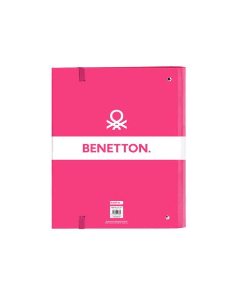 Carpeta 4 anillas 35 mm safta din a4 gomas y 5 separadores tapa forrada recambio 100 h 60 gr cuadro 5 mm benetton