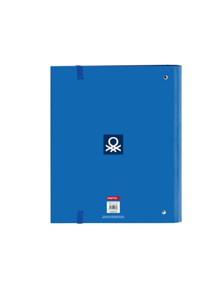 Carpeta 4 anillas 35 mm safta din a4 gomas y 5 separadores tapa forrada recambio 100 h 60 gr cuadro 5 mm benetton