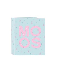 Carpeta 4 anillas lomo ancho safta folio moos garden