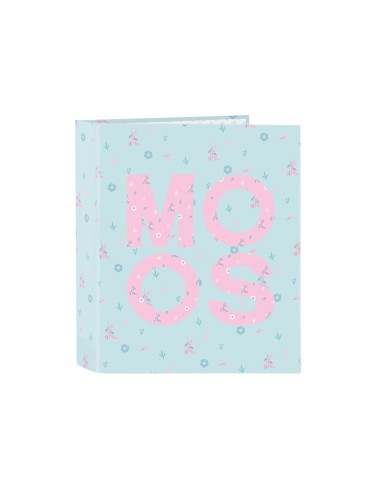 Carpeta 4 anillas lomo ancho safta folio moos garden