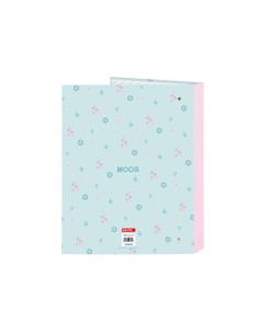 Carpeta 4 anillas mixtas safta folio moos garden