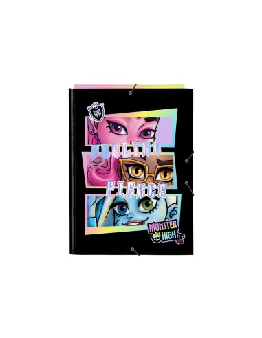 Carpeta gomas solapas safta folio monster high creep