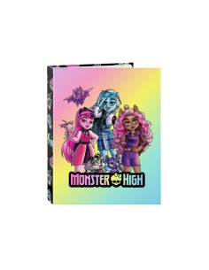 Carpeta 4 anillas mixtas safta folio monster high creep