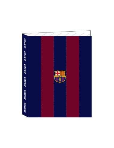 Carpeta 4 anillas mixtas safta folio fc barcelona 1 equipacion 23 24