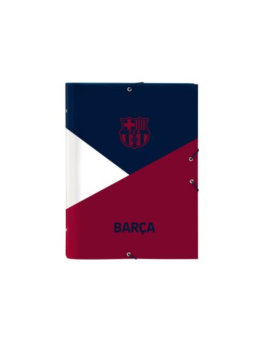 Carpeta clasificador safta folio carton forrado 12 departamentos 260x40x335 mm fc barcelona corporativa