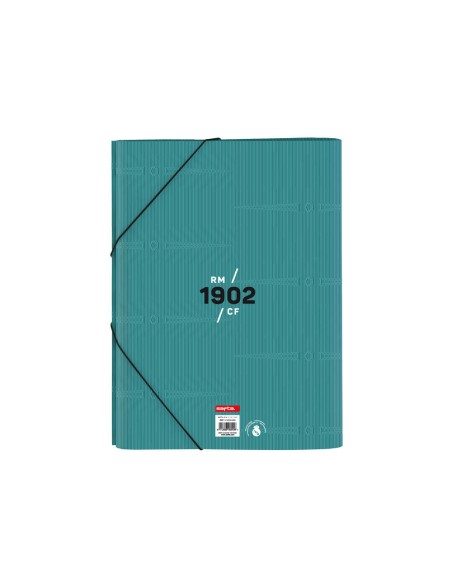 Carpeta safta folio clasificadora 12 departamentos 260x40x335 mm real madrid 3 equipacion