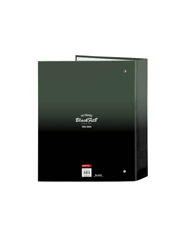 Carpeta carton folio 4 anillas safta lomo ancho blackfit8 gradiente 270x60x330 mm
