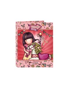 Carpeta carton folio 4 anillas mixtas safta gorjuss fairground 265x40x330 mm