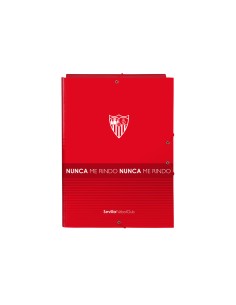 Carpeta gomas safta folio solapas sevilla fc corporativa 260x25x335 mm