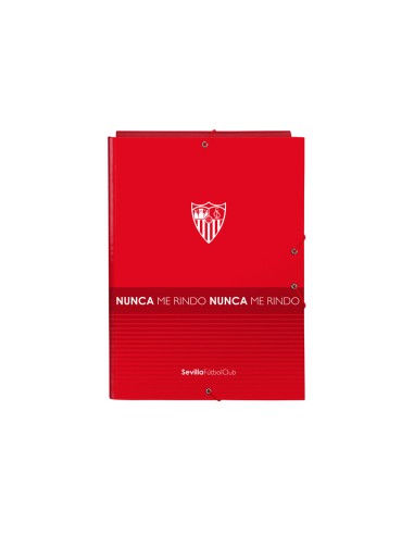 Carpeta gomas safta folio solapas sevilla fc corporativa 260x25x335 mm