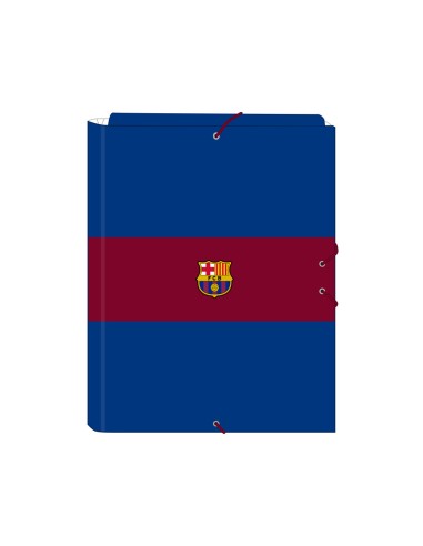 Carpeta gomas safta folio carton solapas fc barcelona 1 equipacion 21 22