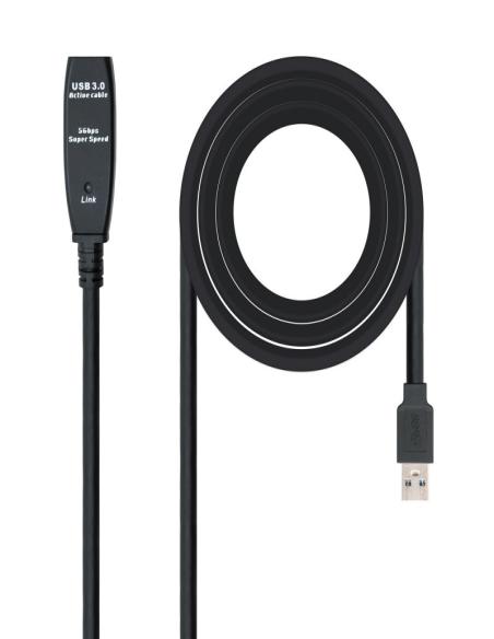 Nanocable Cable USB 3.0 Prolong. Amplificador 5 m Nanocable Cable USB 3.0 Prolong. Amplificador 5 m