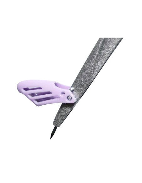 Compas liderpapel lock device con adaptador universal y tubo de minas color violeta Compas liderpapel lock device con adaptador universal y tubo de minas color violeta