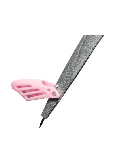 Compas liderpapel lock device con adaptador universal y tubo de minas color rosa claro Compas liderpapel lock device con adaptador universal y tubo de minas color rosa claro