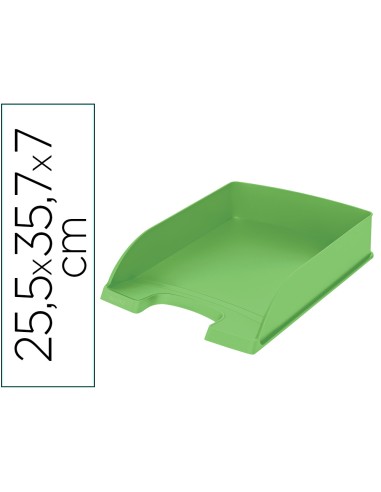 Bandeja sobremesa plastico leitz recycle verde 255x357x70 mm