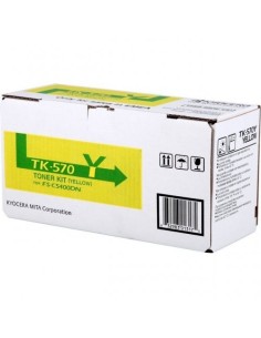 Kyocera TK570Y Amarillo Cartucho de Toner Original -...