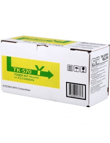 Kyocera TK570Y Amarillo Cartucho de Toner Original - 1T02HGAEU0/TK570Y