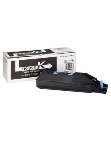 Kyocera TK855 Negro Cartucho de Toner Original - 1T02H70EU0/TK855K