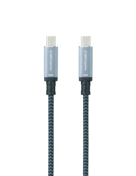 Nanocable Cable USB 3.1GEN2 5A USB-C-M-USB-C-M 3M Nanocable Cable USB 3.1GEN2 5A USB-C-M-USB-C-M 3M