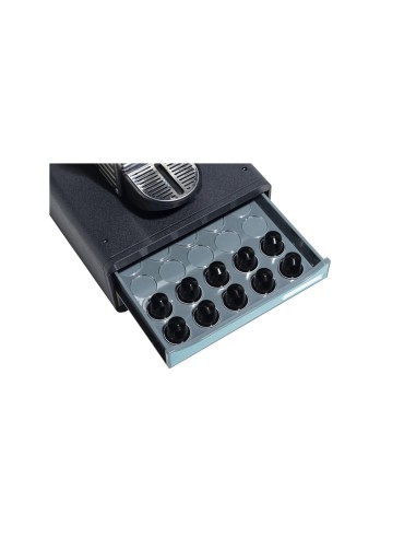 Fichero cajones de sobremesa exacompta skandi din a4 polipropileno reciclado 3 cajones colores surtidos