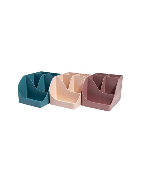 Organizador de sobremesa exacompta skandi color rosa viejo 155x119x109 mm